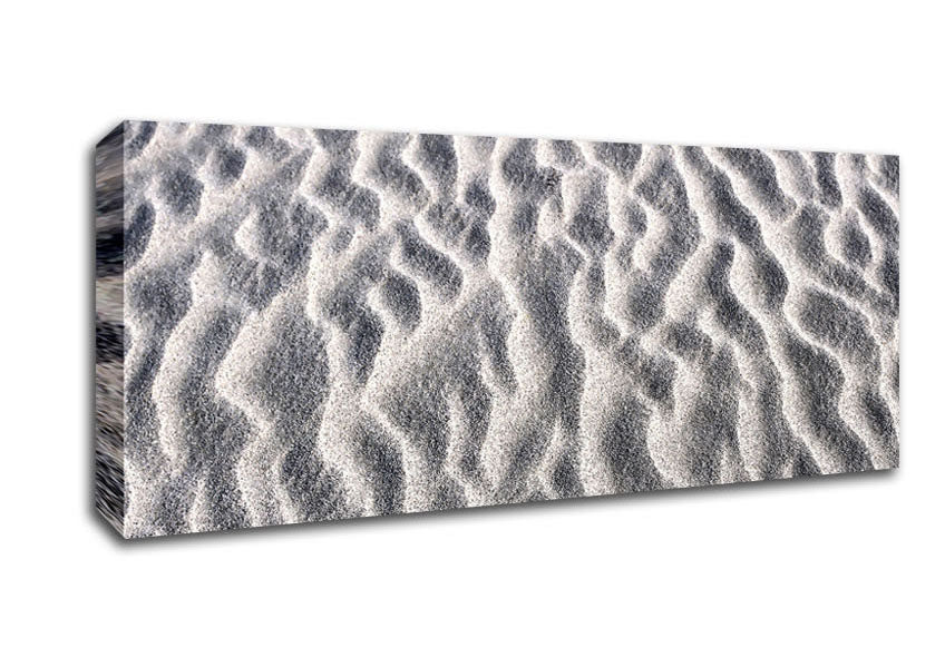 White Desert Sand Canvas Wall Art