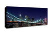 Brooklyn Bridge New York Lights Canvas Wall Art