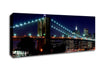 Brooklyn Bridge NYC Blue Nights Canvas Wall Art