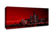 Detroit Red Nights Canvas Wall Art