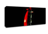 Dubai Building Red Canvas Wall Art