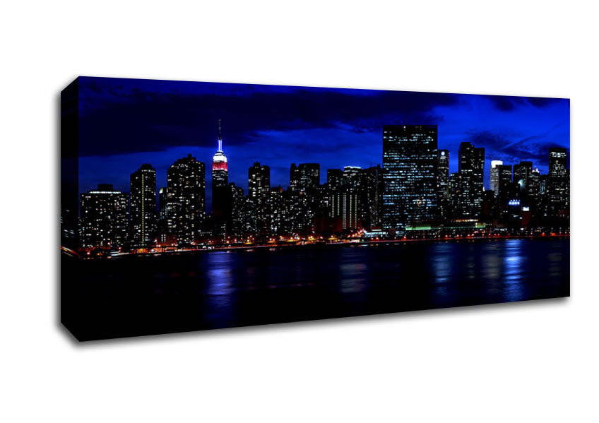 Empire State Waters Canvas Wall Art