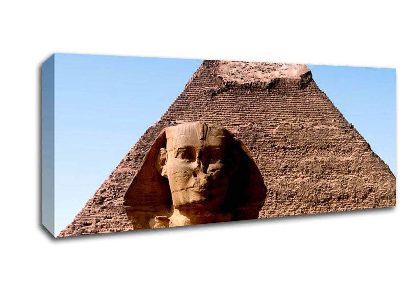 Great Pyramid Of Giza Canvas Wall Art