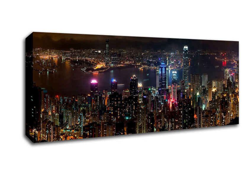 Hong Kong China Canvas Wall Art