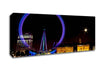 London Eye Speed Nights Canvas Wall Art