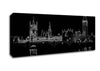 London Houses Of Parliment Canvas Wall Art
