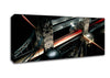 London Tower Bridge From Above Canvas Wall Art