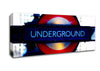 London Underground Sign Canvas Wall Art