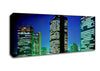 Neon City Canvas Wall Art