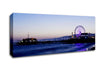 Ocean Pier Moonlight Canvas Wall Art