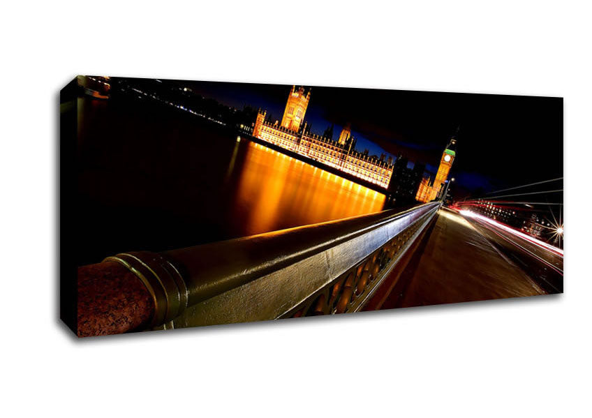 River Thames London Canvas Wall Art