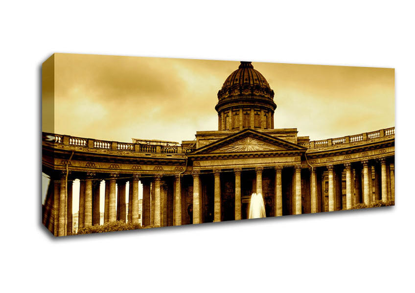 Rome Retro Canvas Wall Art
