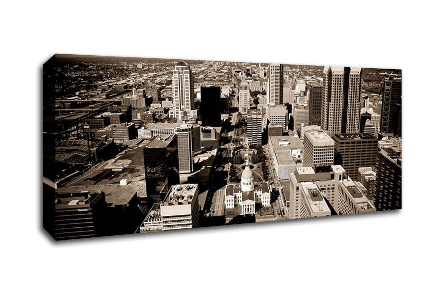 Seeks A New Higher Ground Canvas Wall Art