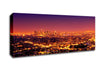 The City Of The Burning Lights Canvas Wall Art