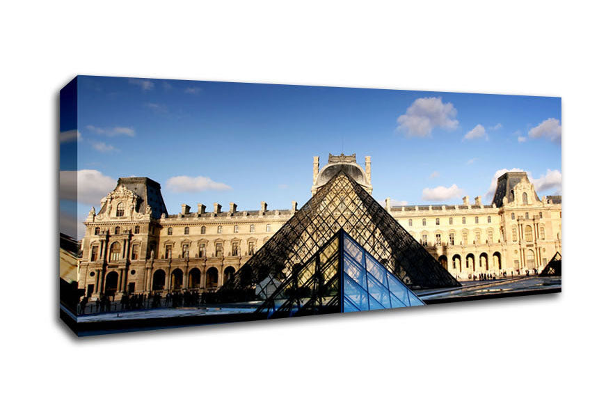 The Louvre Paris Canvas Wall Art