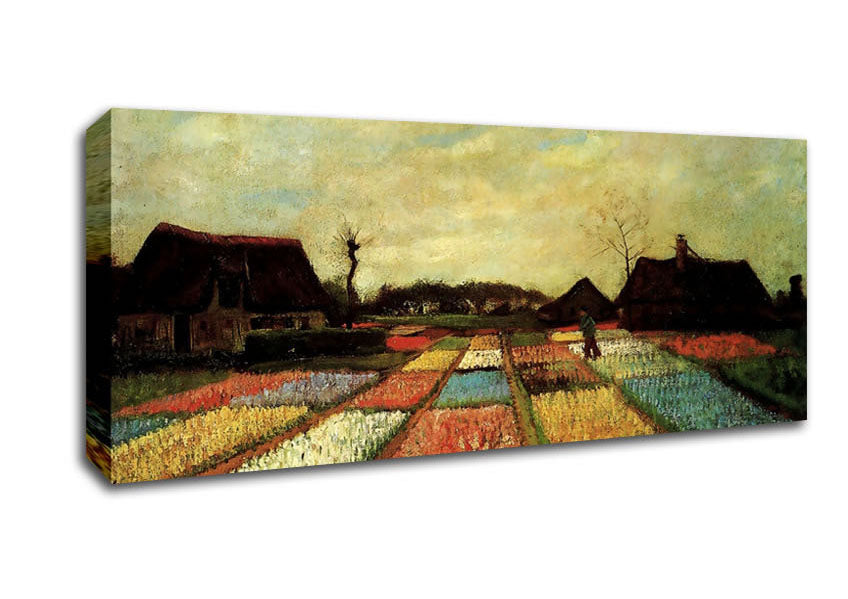 Van Gogh Bulb Fields Canvas Wall Art
