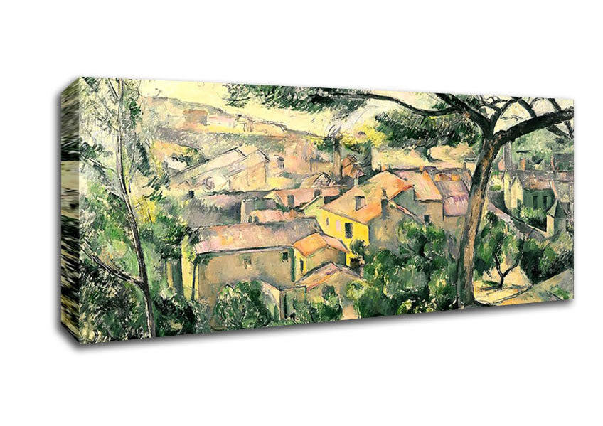 Cezanne Lestaque Against The Sunlight Canvas Wall Art