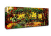 Claude Monet The Road Bridge At Argenteuil Canvas Wall Art