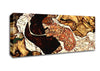 Schiele Death And The Woman Canvas Wall Art
