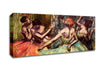 Degas Four Dancers Behind The Scenes Canvas Wall Art