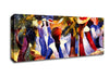 August Macke Girls In The Open Canvas Wall Art