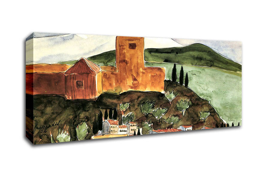 Walter Gramatte Granada 2 Canvas Wall Art