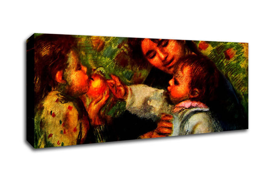 Jean Renoir And Gabrielle Canvas Wall Art