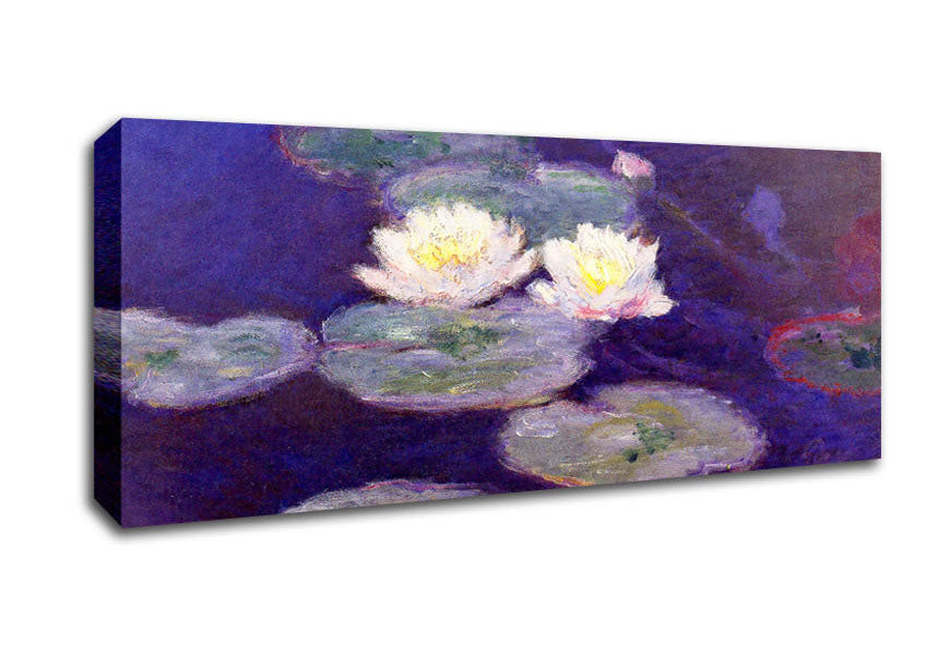 Monet Water Lily Canvas Wall Art