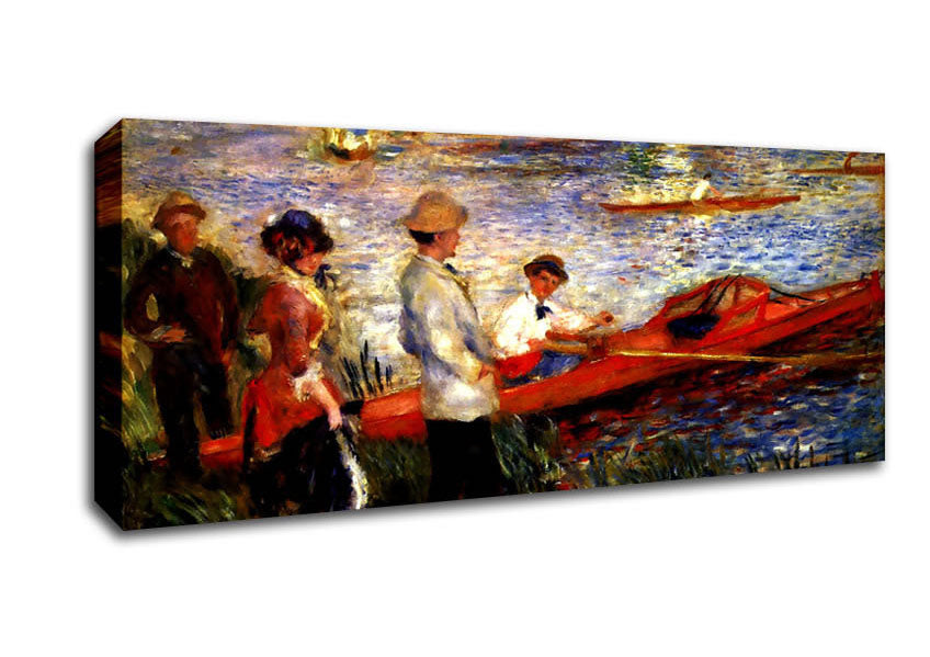 Renoir Oarsman Of Chatou Canvas Wall Art