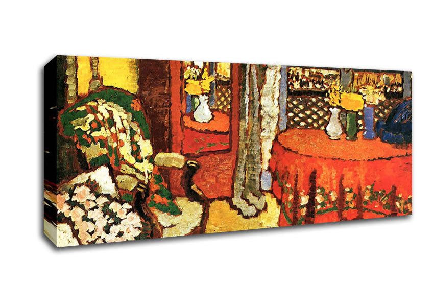 Joseph Rippl-Ronai Paris Interior Canvas Wall Art