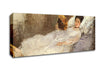 Morisot Portrait Of Madame Hubard Canvas Wall Art