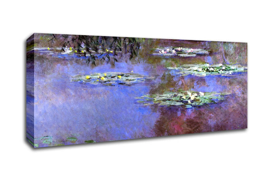 Monet Sea Roses Canvas Wall Art