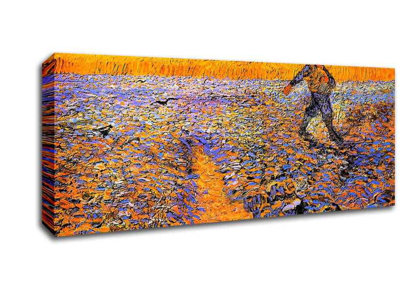 Van Gogh Sower Under The Sun Canvas Wall Art