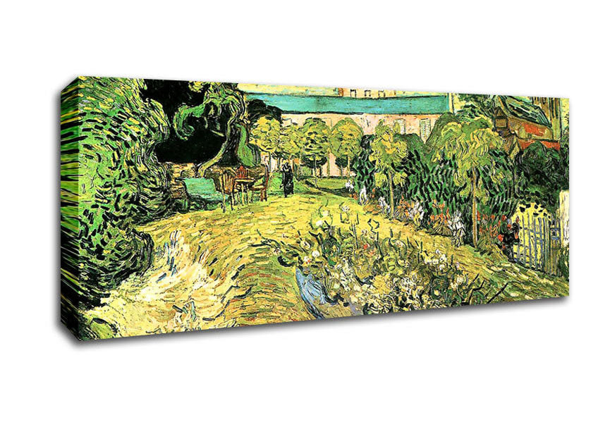Van Gogh The Garden Of Daubigny Canvas Wall Art