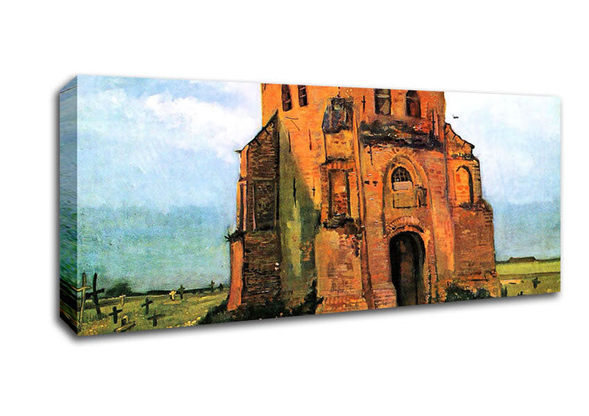 Van Gogh The Old Cemetery In Nuenen Canvas Wall Art