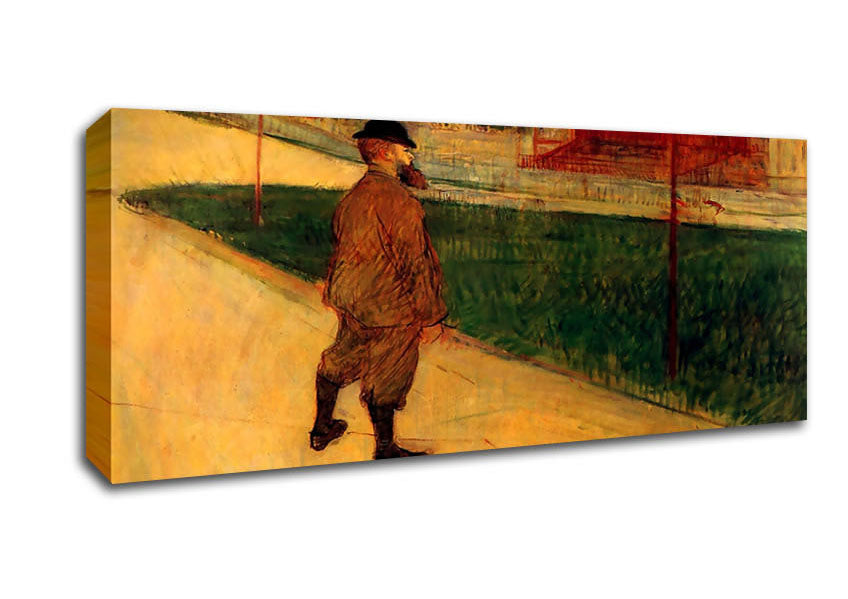 Toulouse Lautrec Tristan Bernard Canvas Wall Art
