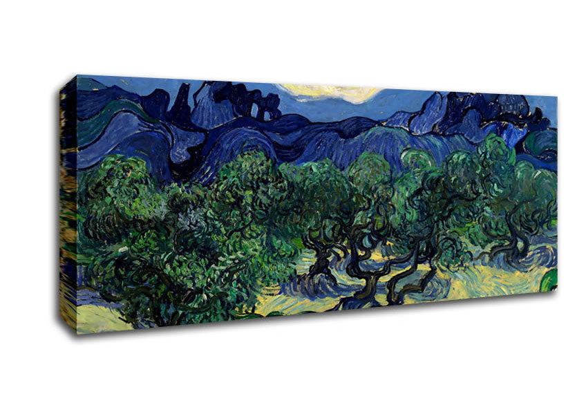 Van Gogh The Olive Trees Canvas Wall Art