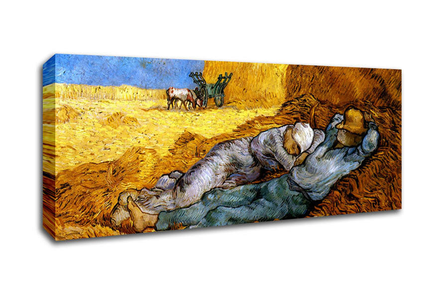 Van Gogh Hay Bail Canvas Wall Art