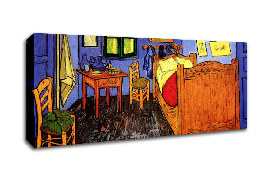 Vincents Bedroom In Arles By Van Gogh 6 Canvas Wall Art