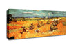 Van Gogh Wheat Stacks With Reaper Canvas Wall Art