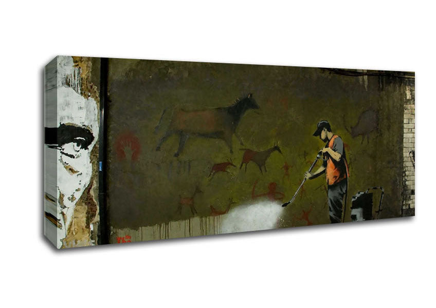 _Street Art Removal Canvas Wall Art