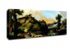 Countryside Junk Yard Canvas Wall Art