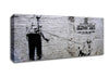 Police Dog Canvas Wall Art