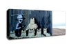 Tesco Sandcastle Canvas Wall Art