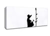 Watering Can Girl Canvas Wall Art