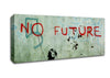 No Future Clean Canvas Wall Art