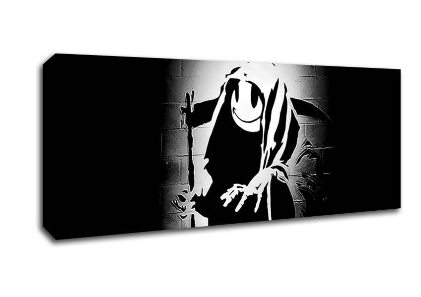 Reaper In The Shadows Canvas Wall Art