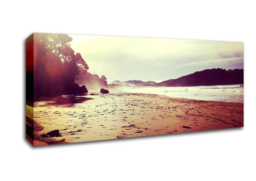 Mist From The Morning Rays Canvas Wall Art
