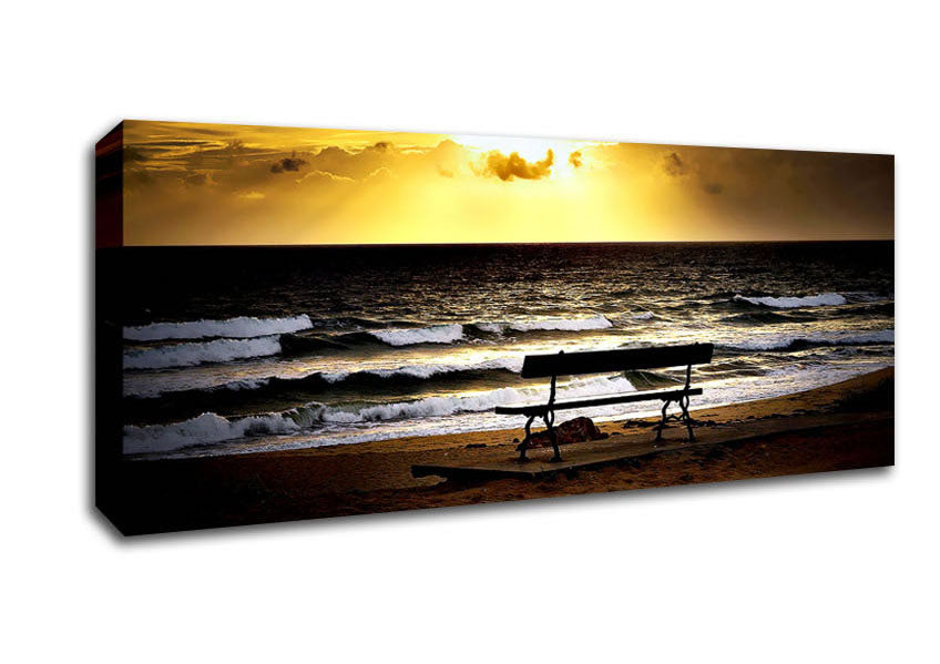 Sunbeam Heaven Canvas Wall Art
