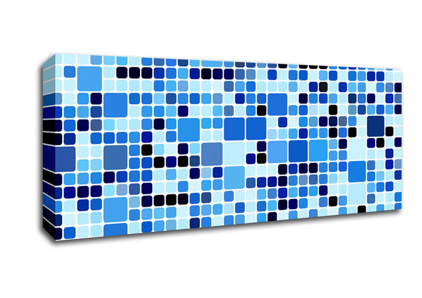 Square Ice Canvas Wall Art